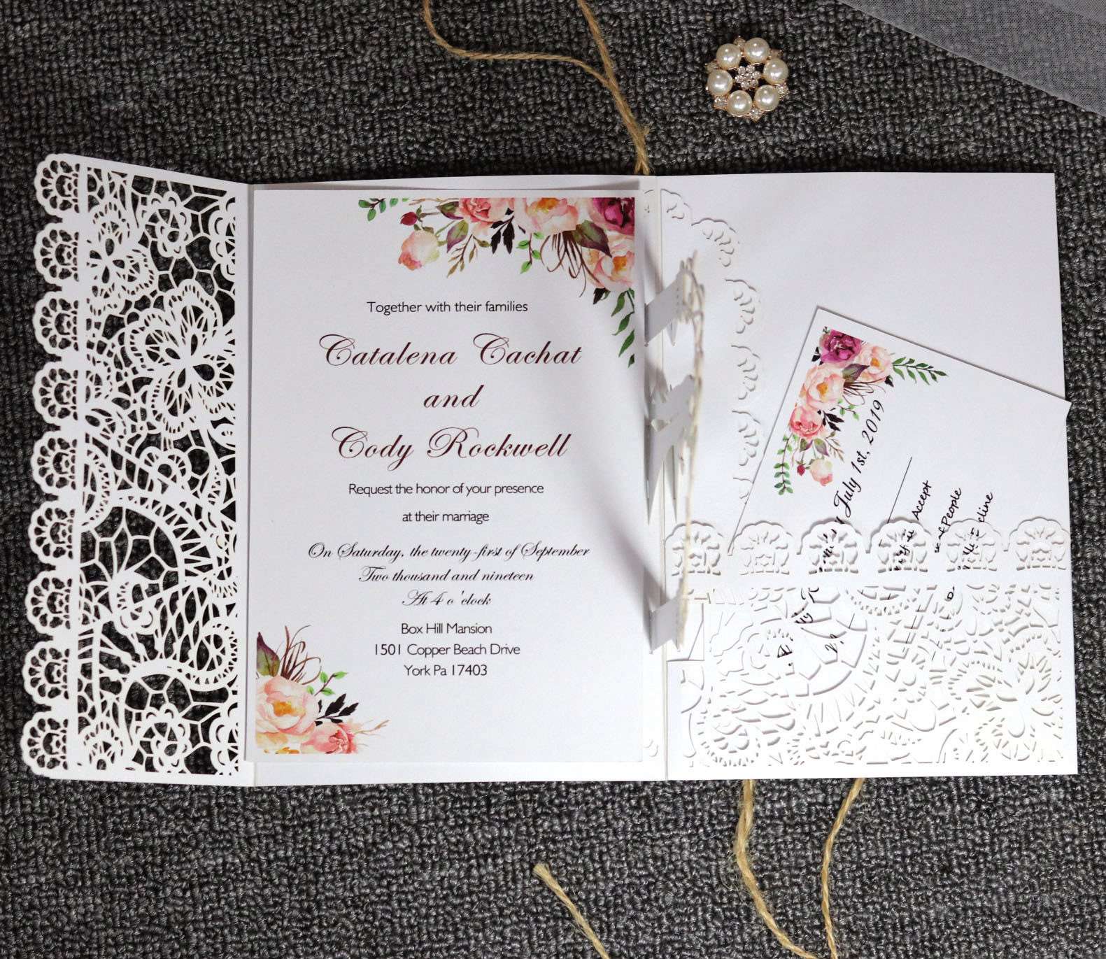 wedding card